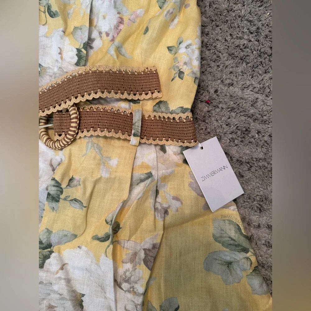 ZIMMERMANN Acacia Halter Playsuit - Picture 3 of 7